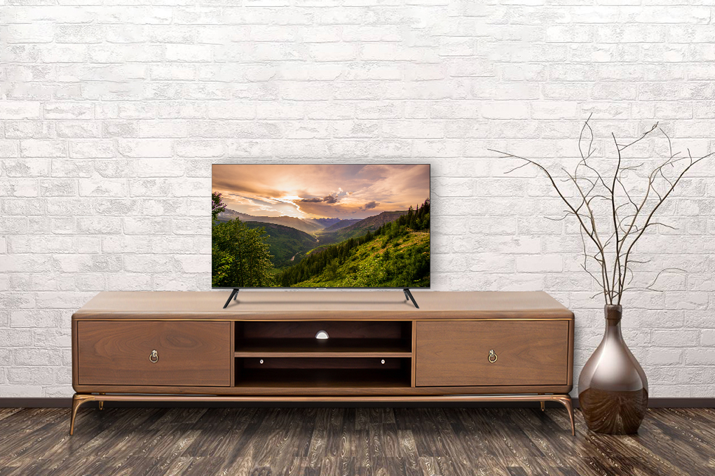Smart Tivi Samsung 4K Crystal UHD 43 inch UA43TU8100 Màu Đen