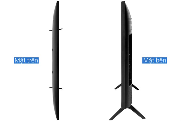 Smart Tivi Samsung 4K Crystal UHD 43 inch UA43TU8100 Màu Đen