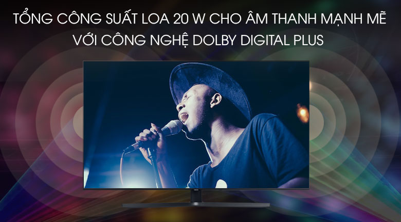 Smart Tivi Samsung 4K 43 inch UA43TU8500 - Công nghệ âm thanh Dolby Digital Plus