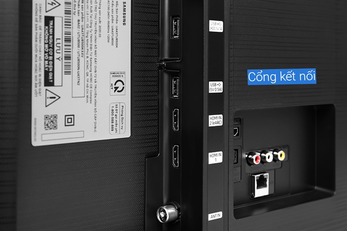 Smart Tivi Samsung 4K 43 inch UA43TU8500 Màu Đen