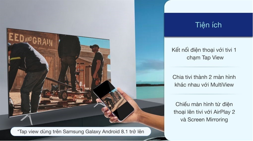 Smart Tivi Samsung 4K Crystal UHD 55 inch UA55TU8500