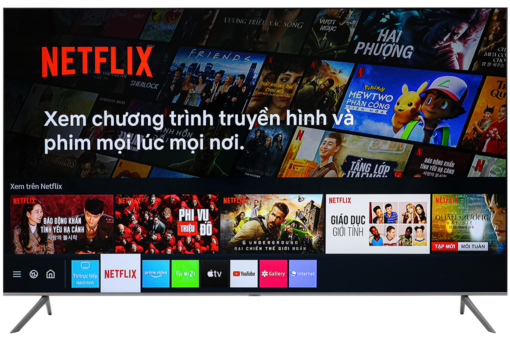 Smart Tivi QLED Samsung 4K 85 inch QA85Q70T Màu Đen
