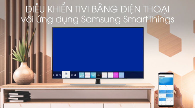 SmartThings-Smart Tivi QLED Samsung 4K 75 inch QA75Q70T