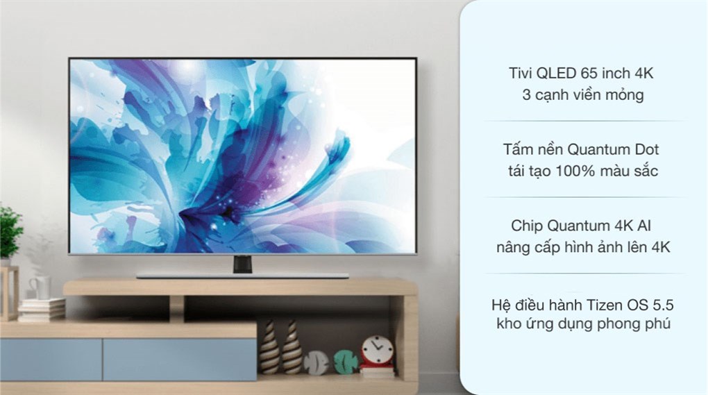Smart Tivi QLED Samsung 4K 65 inch QA65Q70T