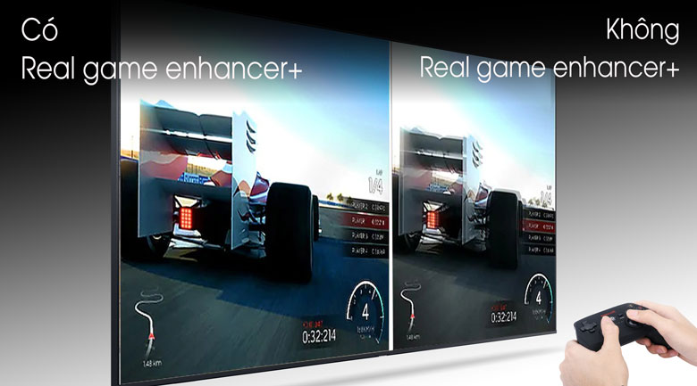 Real Game Enhancer+-Smart Tivi QLED Samsung 4K 55 inch QA55Q70T