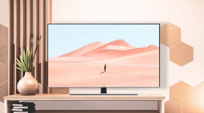 Tivi QLED Samsung: Tận hưởng trải nghiệm giải trí hoàn hảo nhất với Tivi QLED Samsung. Chiếc tivi này không chỉ có hình ảnh sắc nét và màu sắc sống động, độ tương phản cao, mà còn có kiểu dáng thiết kế tinh tế mang lại vẻ đẹp hiện đại cho ngôi nhà của bạn.