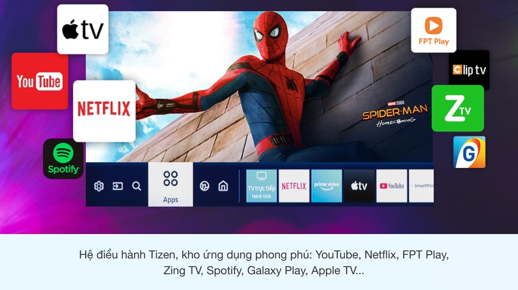 Smart Tivi Samsung 4K Crystal UHD 75 inch UA75TU7000