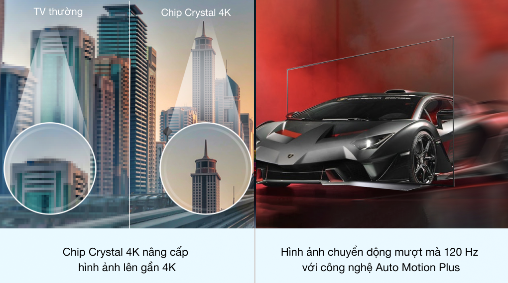 Smart Tivi Samsung 4K Crystal UHD 55 inch UA55TU7000