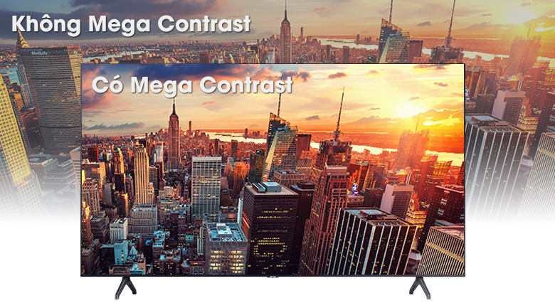 Smart Tivi Samsung 4K 50 inch UA50TU7000 - Công nghệ Mega Contrast