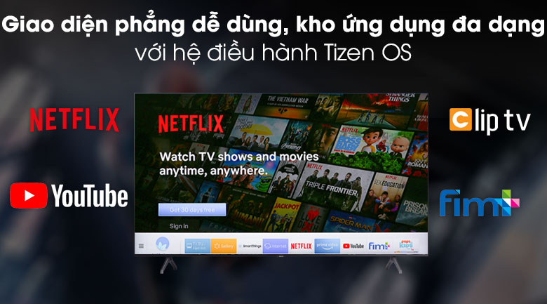 Smart Tivi Samsung 4K 55 inch UA55TU7000 - Tizen OS Smart Tivi Samsung 4K 55 inch UA55TU7000 - Tizen OS