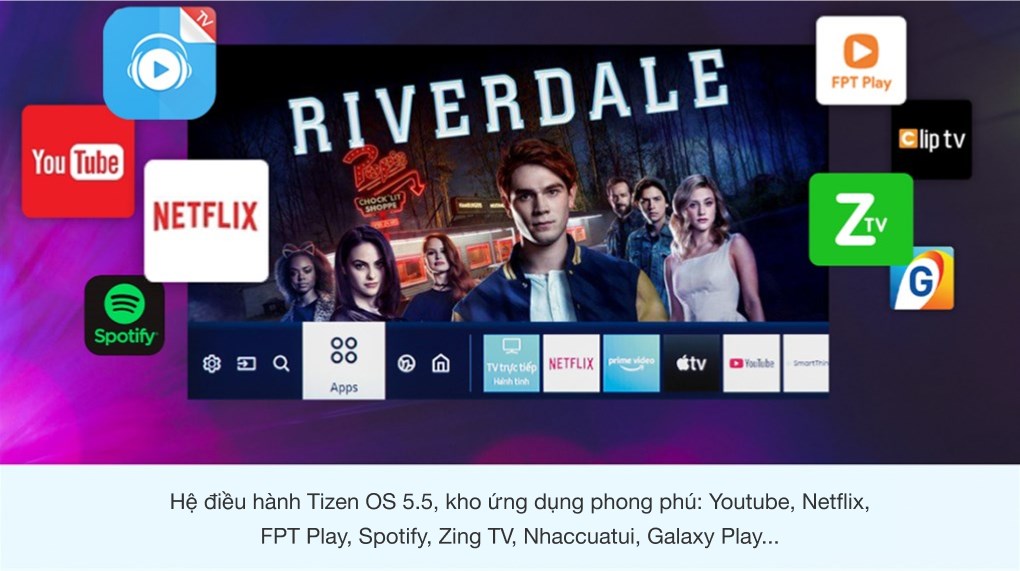 Smart Tivi Samsung 4K Crystal UHD 50 inch UA50TU7000