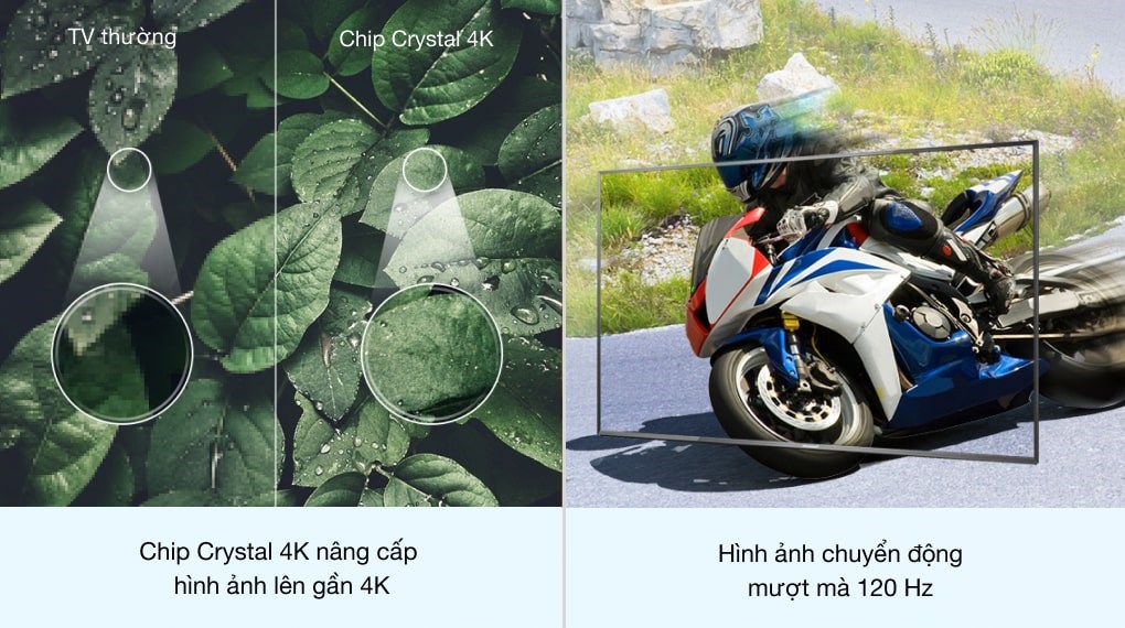 Smart Tivi Samsung 4K Crystal UHD 50 inch UA50TU7000