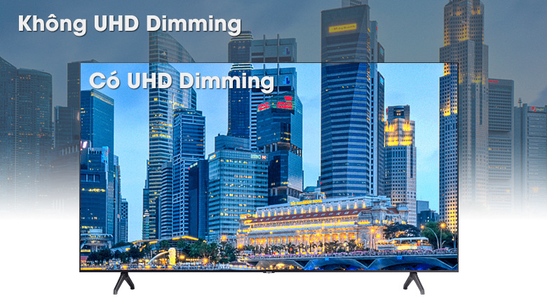 Smart Tivi Samsung 4K 50 inch UA50TU7000 - Công nghệ UH Dimming