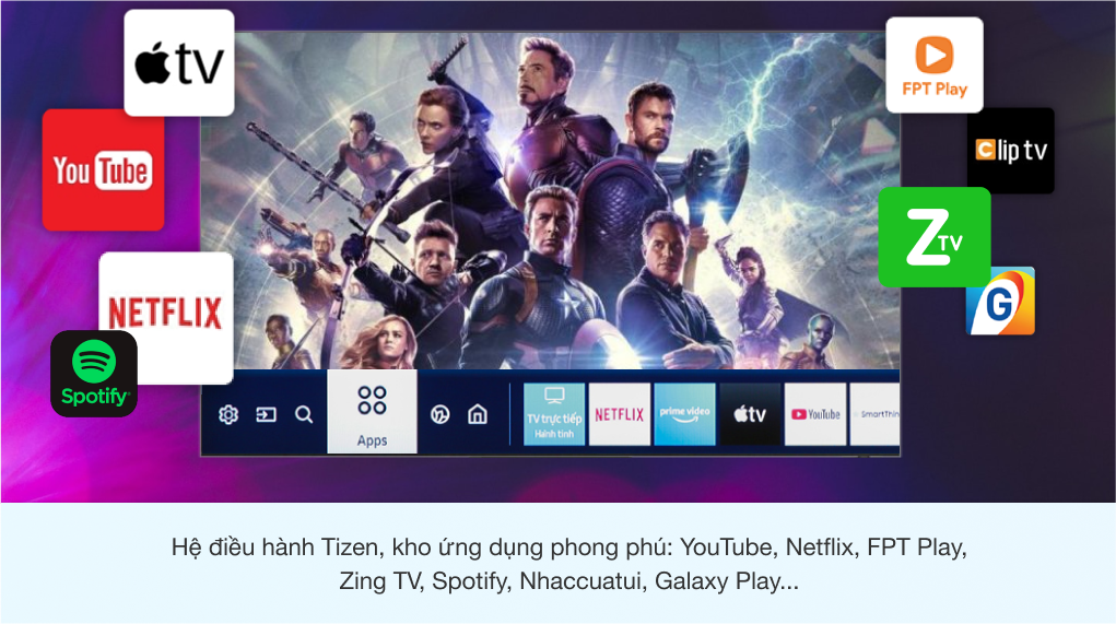 Smart Tivi Samsung 4K 43 inch UA43TU7000