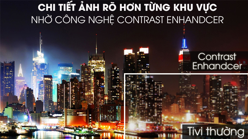 Smart Tivi Samsung 43 inch UA43T6000 - Công nghệ Contrast Enhandcer Smart Tivi Samsung 43 inch UA43T6000 - Công nghệ Contrast Enhandcer