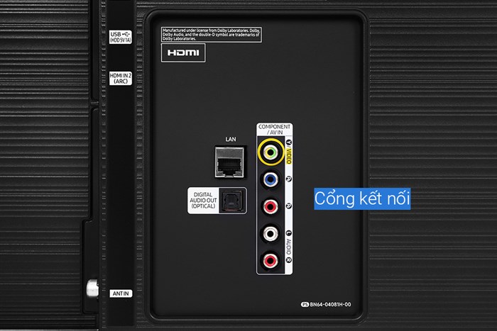 Smart Tivi Samsung 43 inch UA43T6000 Màu Đen