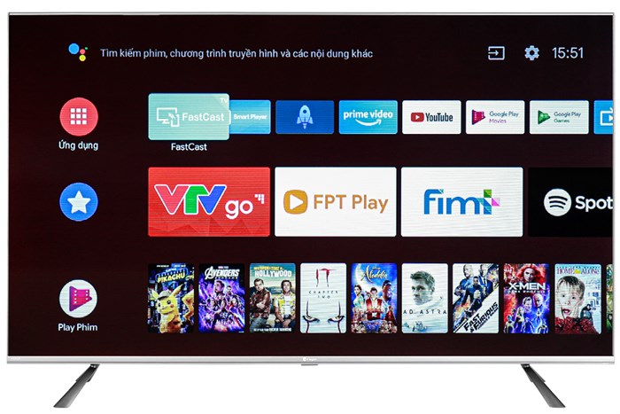 Android Tivi Casper 55 inch 55UG6000