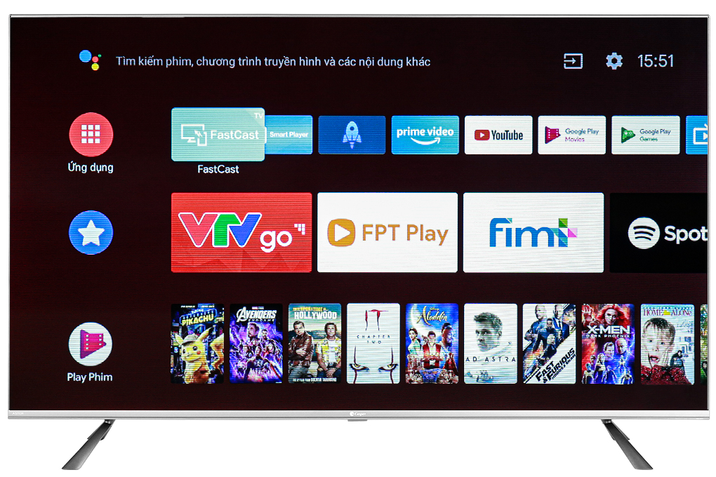 Android Tivi Casper 55 inch 55UG6000