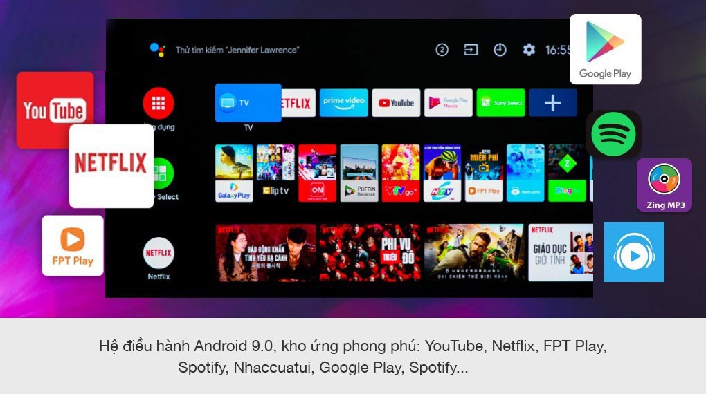 Android Tivi Casper 4K 65 inch 65UG6000
