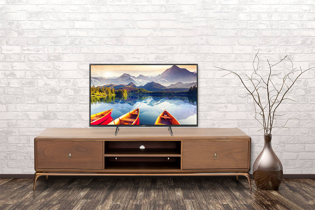 Android Tivi Sony 4K 49 inch KD-49X8000H Màu Đen