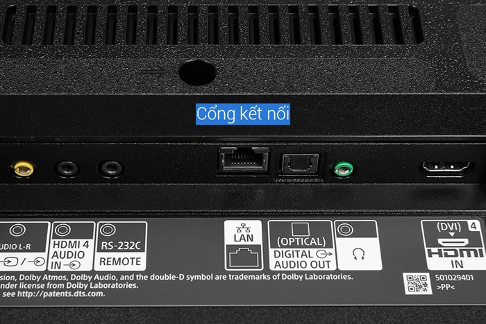 Android Tivi Sony 4K 49 inch KD-49X8000H Màu Đen