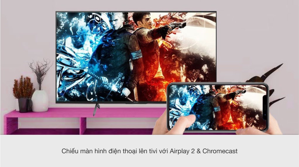 Android Tivi Sony 4K 85 inch KD-85X8000H