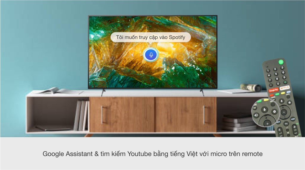 Android Tivi Sony 4K 85 inch KD-85X8000H