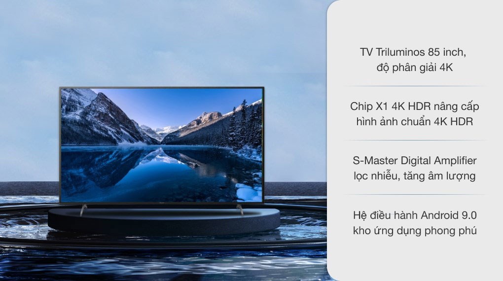 Android Tivi Sony 4K 85 inch KD-85X8000H