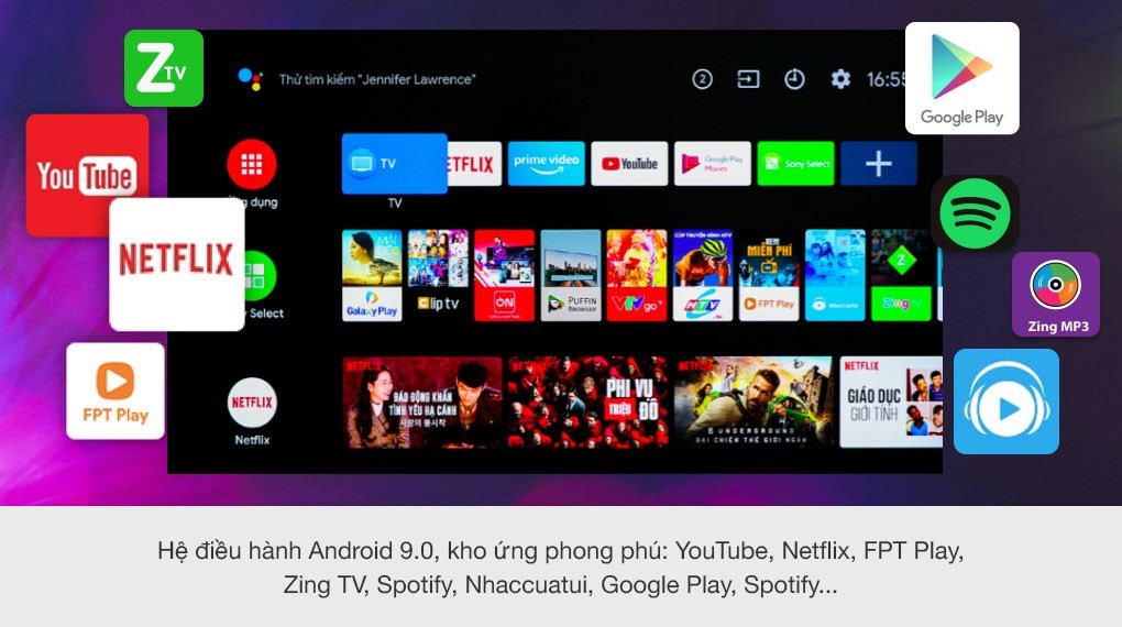 Android Tivi Sony 4K 85 inch KD-85X8000H