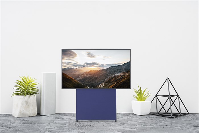 Smart Tivi Màn Hình Xoay The Sero QLED Samsung 4K 43 inch QA43LS05T Màu Đen