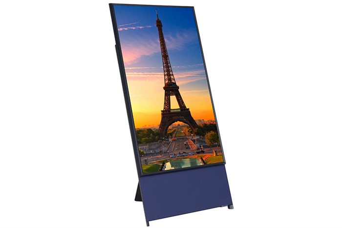 Smart Tivi Màn Hình Xoay The Sero QLED Samsung 4K 43 inch QA43LS05T Màu Đen