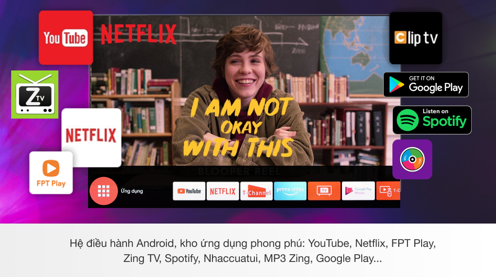 Android Tivi QLED TCL 4K 55 inch 55C815