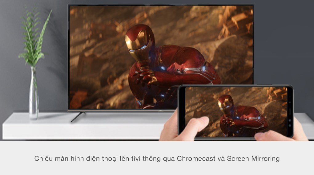 Android Tivi QLED TCL 4K 55 inch 55C815