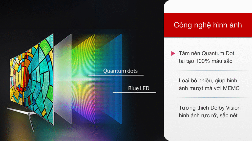 Android Tivi QLED TCL 4K 55 inch 55C815