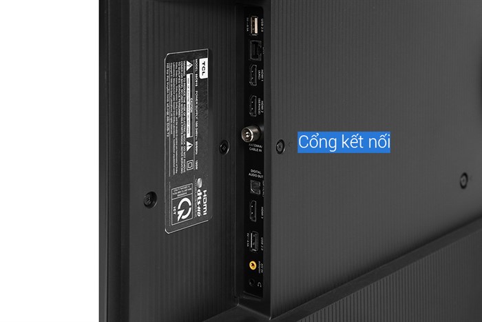 Android Tivi QLED TCL 4K 55 inch 55C815 Màu Đen