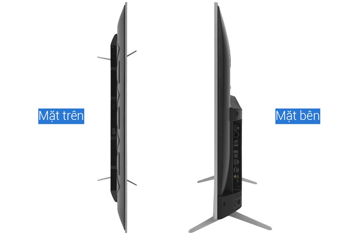 Android Tivi TCL 43 inch 43P715 Màu Đen