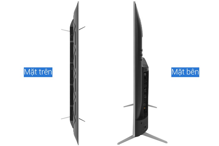 Android Tivi TCL 4K 50 inch 50P715 Màu Đen