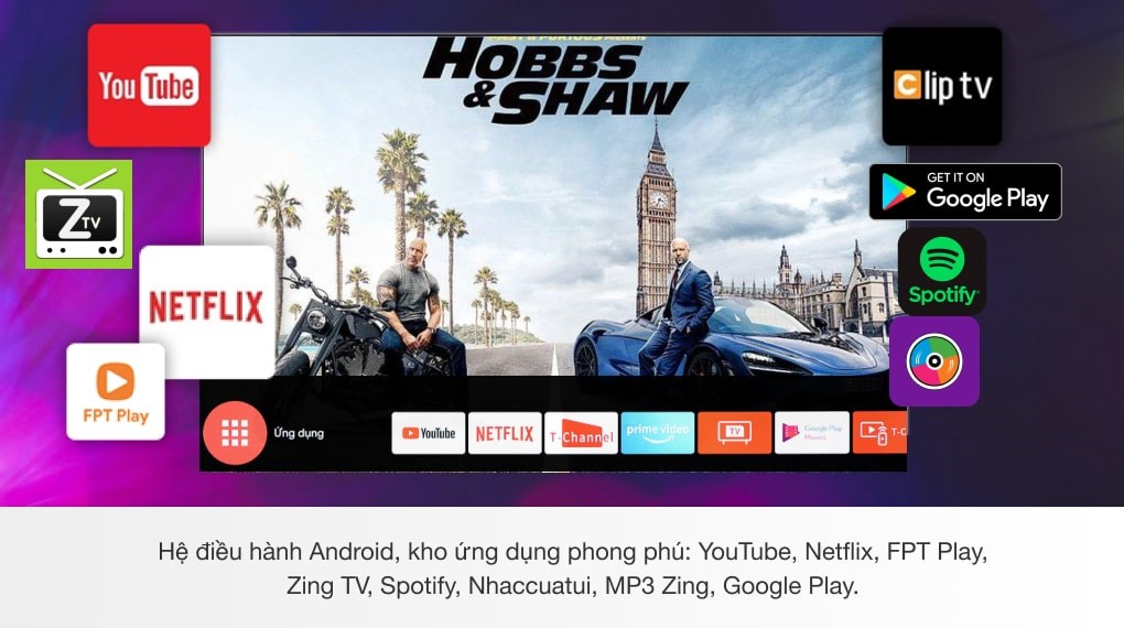 Android Tivi TCL 55 inch 55P715