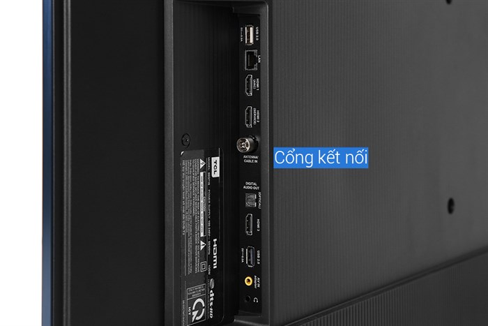 Android Tivi QLED TCL 4K 50 inch 50Q716 Màu Đen