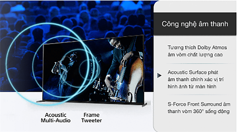 Android Tivi OLED Sony 4K 55 inch KD-55A8H