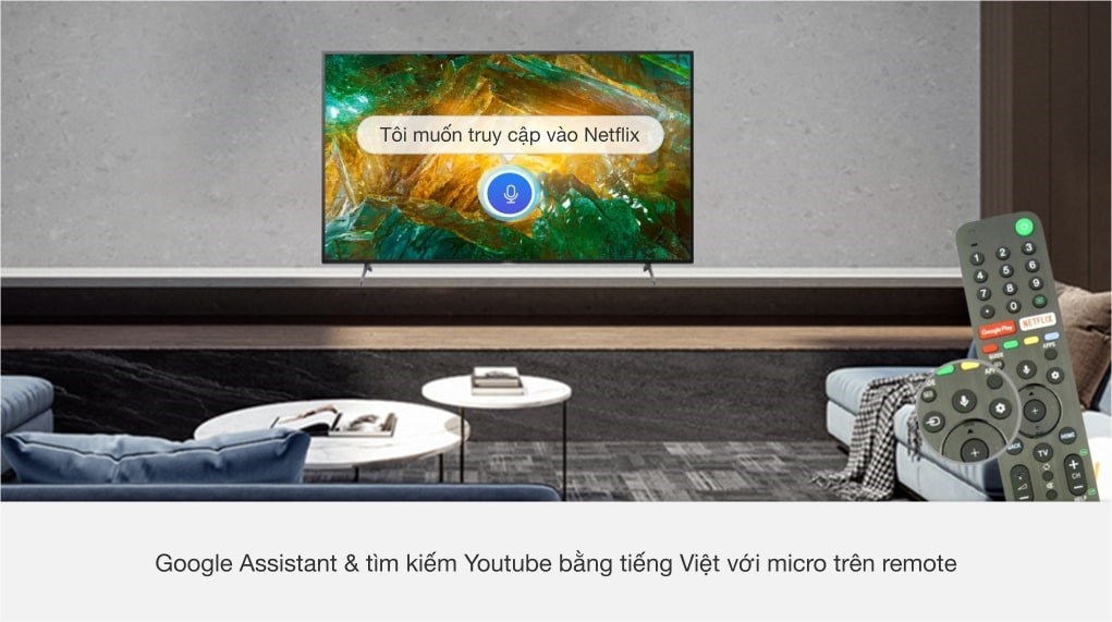 Android Tivi OLED Sony 4K 65 inch KD-65A8H