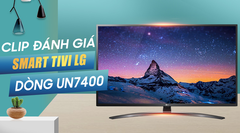 Smart Tivi LG 4K 49 inch 49UN7400PTA - giá tốt, có trả góp