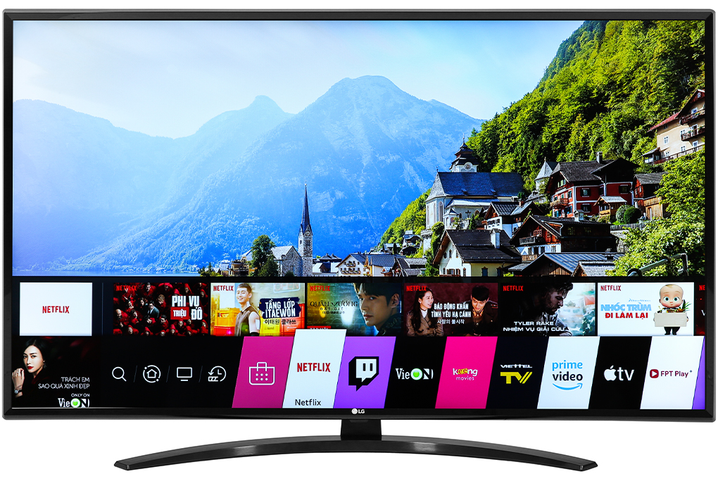 Smart Tivi LG 4K 49 inch 49UN7400PTA Màu Đen