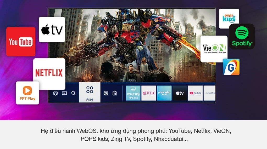 Smart Tivi NanoCell LG 4K 49 inch 49NANO81TNA