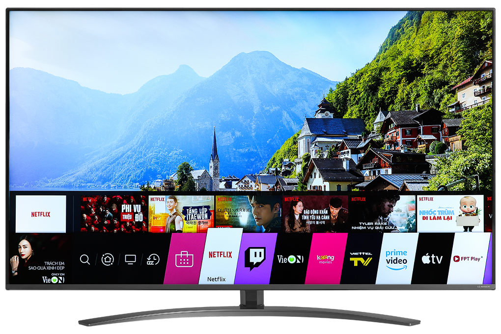 Smart Tivi NanoCell LG 4K 49 inch 49NANO81TNA Màu Đen
