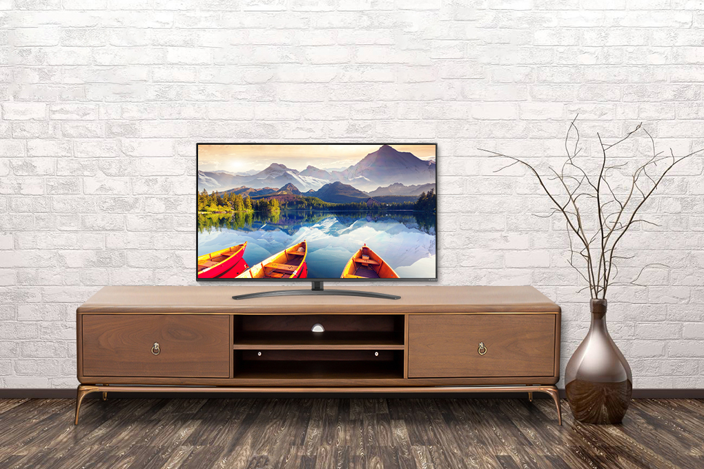 Smart Tivi NanoCell LG 4K 49 inch 49NANO81TNA Màu Đen