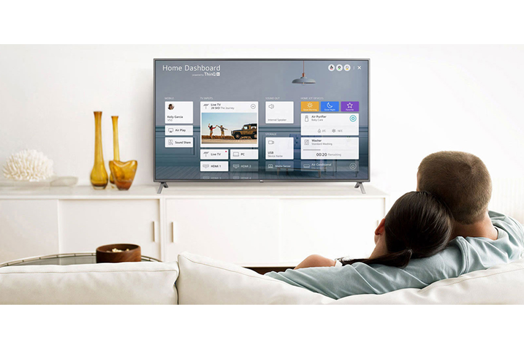 Smart Tivi NanoCell LG 4K 49 inch 49NANO81TNA Màu Đen