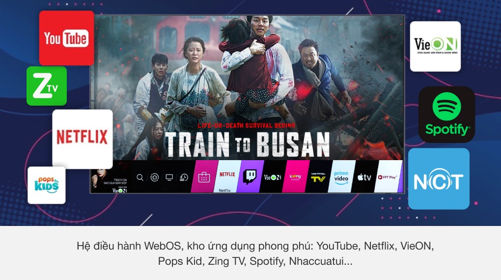 Smart Tivi LG 4K 43 inch 43UN7290PTF