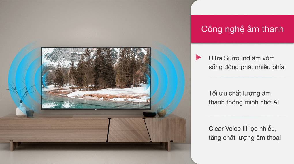 Smart Tivi LG 4K 43 inch 43UN7290PTF