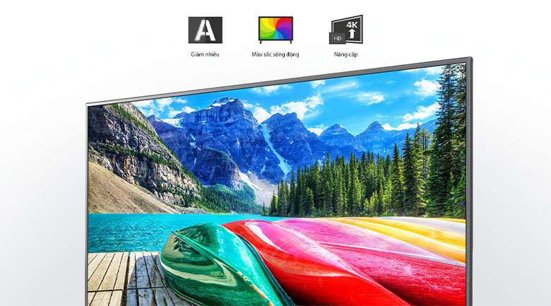 Smart Tivi LG 4K 43 inch 43UN7290PTF - Chip xử lý Quad Core 4K